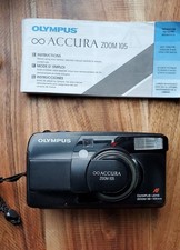 Olympus Accura Zoom 105  35mm Point & Shoot Film Camera with Booklet Pre-Owned