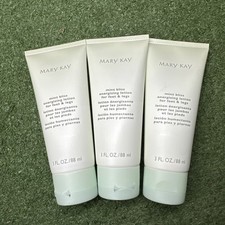 MARY KAY MINT BLISS LOTION LOT OF 3 ENERGIZING LOTION FOR FEET  LEGS FULL SIZE 