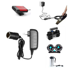 120V to 12V 3A Power Converter, AC to DC Adapter for Car Devices 36W Max