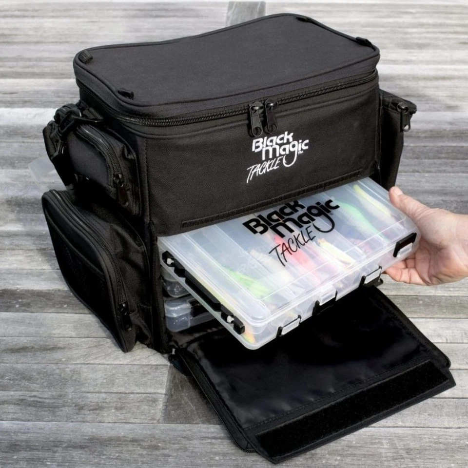 BLACK MAGIC Fishing Tackle Storage/Carrying BAG BMTALT - image 2 of 3