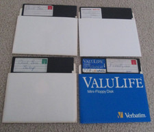 Quick Basic and Freindlyware with backups 5.25" Floppy Disks Computer Discs