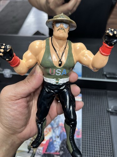 LJN GI Joe SGT Slaughter Sergeant WWF With Origina...