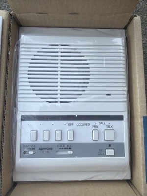 Aiphone LEF-3C Open Voice Selective Call Intercom New Open Box