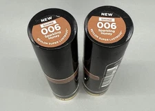 2x Revlon Super Lustrous Glass Shine Lipstick #006 SPARKLING HONEY Sealed