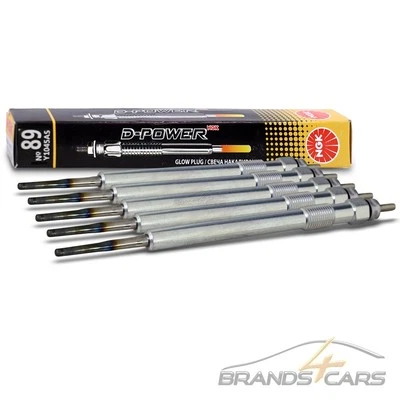 5x NGK GLÜHKERZE FÜR FORD RANGER TKE 3.2 TDCi 200 PS Motorcode: SAFA BJ AB 2011