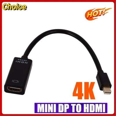Mini Displayport auf HDMI Adapter Mini DP auf zu HDMI Kabel Wandler Konverter 4K