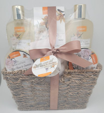 Lovery Bath Gift Set White Roses  Jasmine New  Free Shipping 