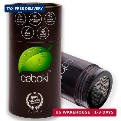 Caboki Hair Fibers for Thinning Hair - Natural Plant-Based Hair Powder for Men &