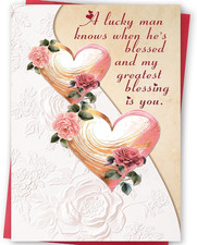 Elegant Valentine's Day Card for Her - Humorous Gift for Wife or Girlfriend