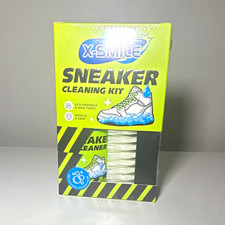 X-SMILE Shoe Cleaner Sneaker Cleaning Kit w/ Brush Cloth Wet Wipe XS-2350