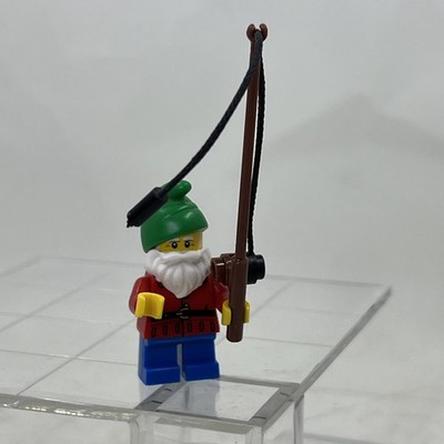 LEGO Lawn Gnome CMF 8804 Series 4 minifigure Fishing