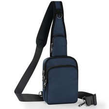 Sling Bag, Crossbody Bag with Zipper Lock, RFID  Water Resistant for Women M...