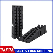 2x 30000lbs Portable Car Ramps Heavy Duty Auto Car Lift Vehicle Service Ramp
