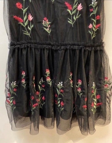 BCBGirls Embroidered Tulle Dress Girls 14 - Picture 5 of 6