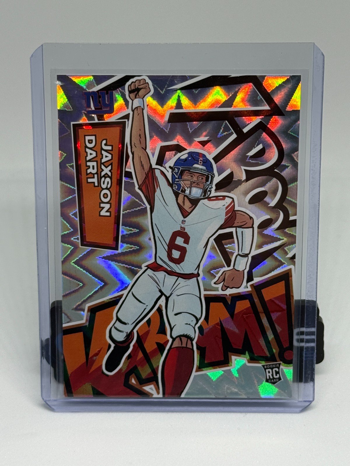 JAXSON DART 2025 PANINI ABSOLUTE ROOKIE VERTICAL KABOOM CASE HIT KJ1