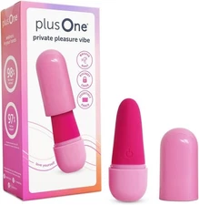 Private Pleasure Bullet Vibrator Rechargeable & Waterproof, Hygiene
