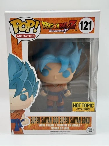 Funko Pop! - Dragon Ball Z - SSGSS Goku #121 (Hot Topic Exclusive) VAULTED