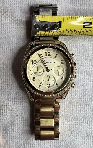 Orologio Michael Kors Blair Cronografo Donna MK 5166 Batteria Nuova