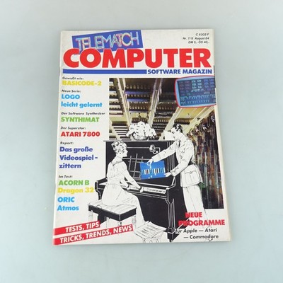 TeleMatch Computer Software Magazin No 7/8/84 August 1984