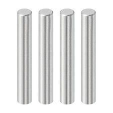 4 Pcs 3/8x2" Dowel Pins, Bearing Steel Shelf Support Peg Pin