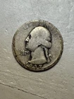 1937-D Washington Silver Quarter – 90% Silver – Denver Mint