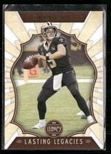 2019 Panini Legacy #LL-DB Drew Brees Lasting Legacies