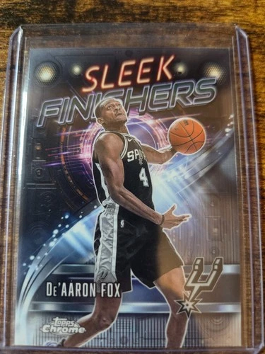 2025 Topps Chrome De'Aaron Fox Base (RAW)
