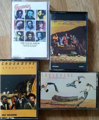 4 x Crusaders Albums: Street Life, Southern Knights, Vocal Album, The Good & Bad