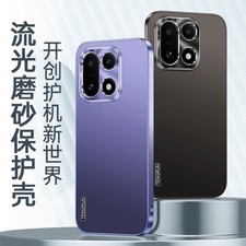 For OnePlus 15 Phone Case Luxury Aluminum Metal Hybird Armor Soft Bumper Cover