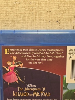 Adventures of Ichabod and Mr. Toad/Fun and Fancy Free (Blu-ray/DVD