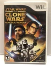 Star Wars The Clone Wars Republic Heroes - Nintendo Wii - Complete - Free Ship