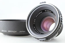 [N MINT Hood] Nikon Nikkor P 75mm f/2.8 Lens Zenza Bronica S S2 EC TL from JAPAN