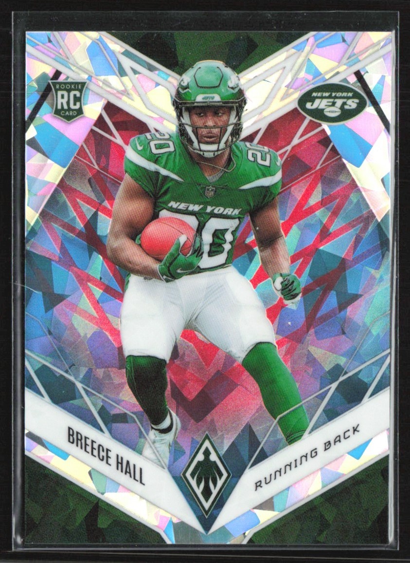 Breece Hall 2022 Panini Phoenix Fire & Ice RC /50 A #114 New York Jets