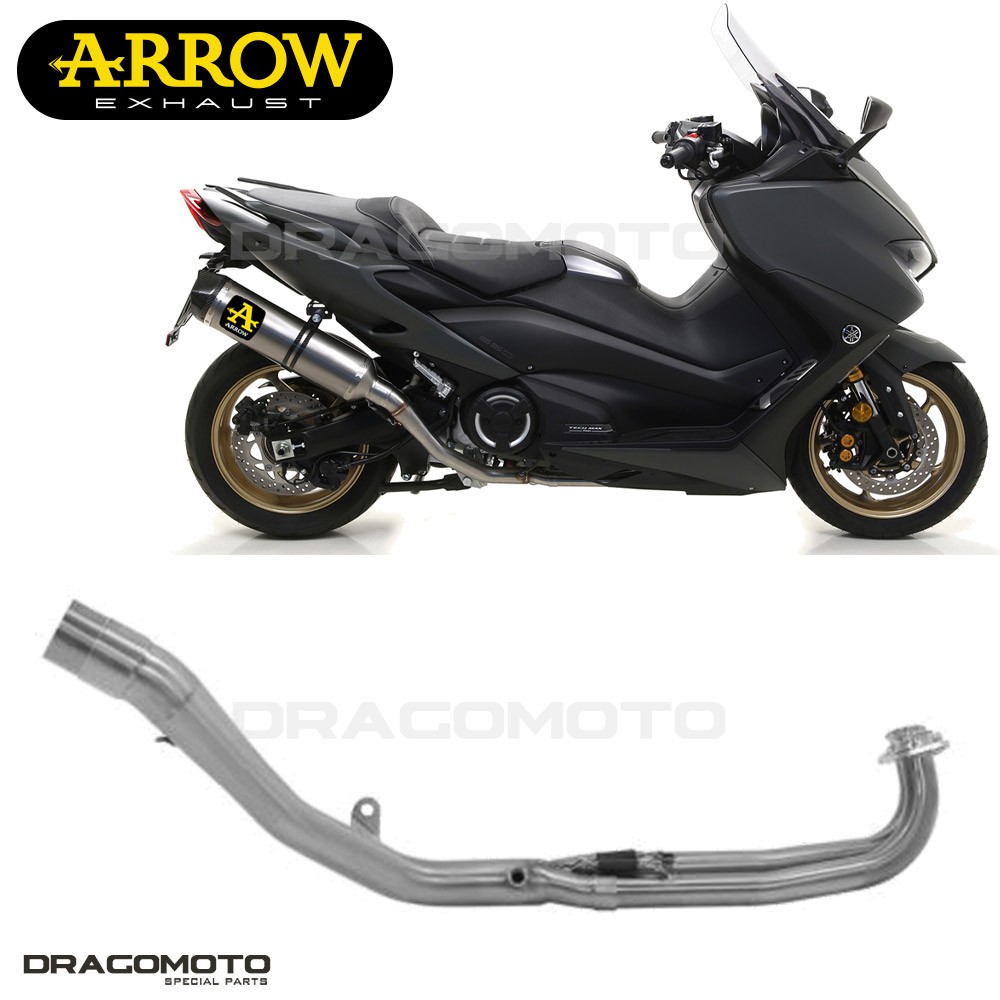 Collecteur Arrow T-Max 530 homologué kat pour optimiser la puissance et le bruit du moteur