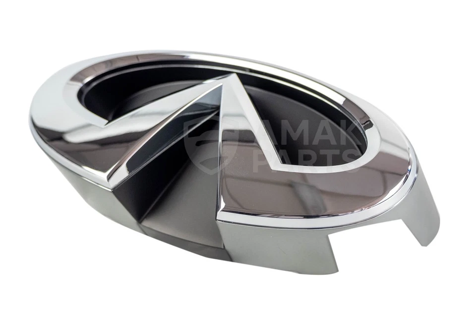 Emblema de rejilla del radiador delantero genuino OEM para INFINITI Coupe G37 Q60 62890-JL00A Foto 4 de 4
