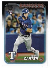 2024 Topps Series 1 - Evan Carter #280 (RC) for sale online | eBay