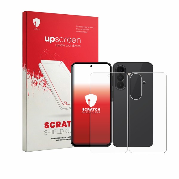 Schutz Folie FüR Samsung Galaxy A27 5G (Display+RüCkseite) Kratzfest Klar-image