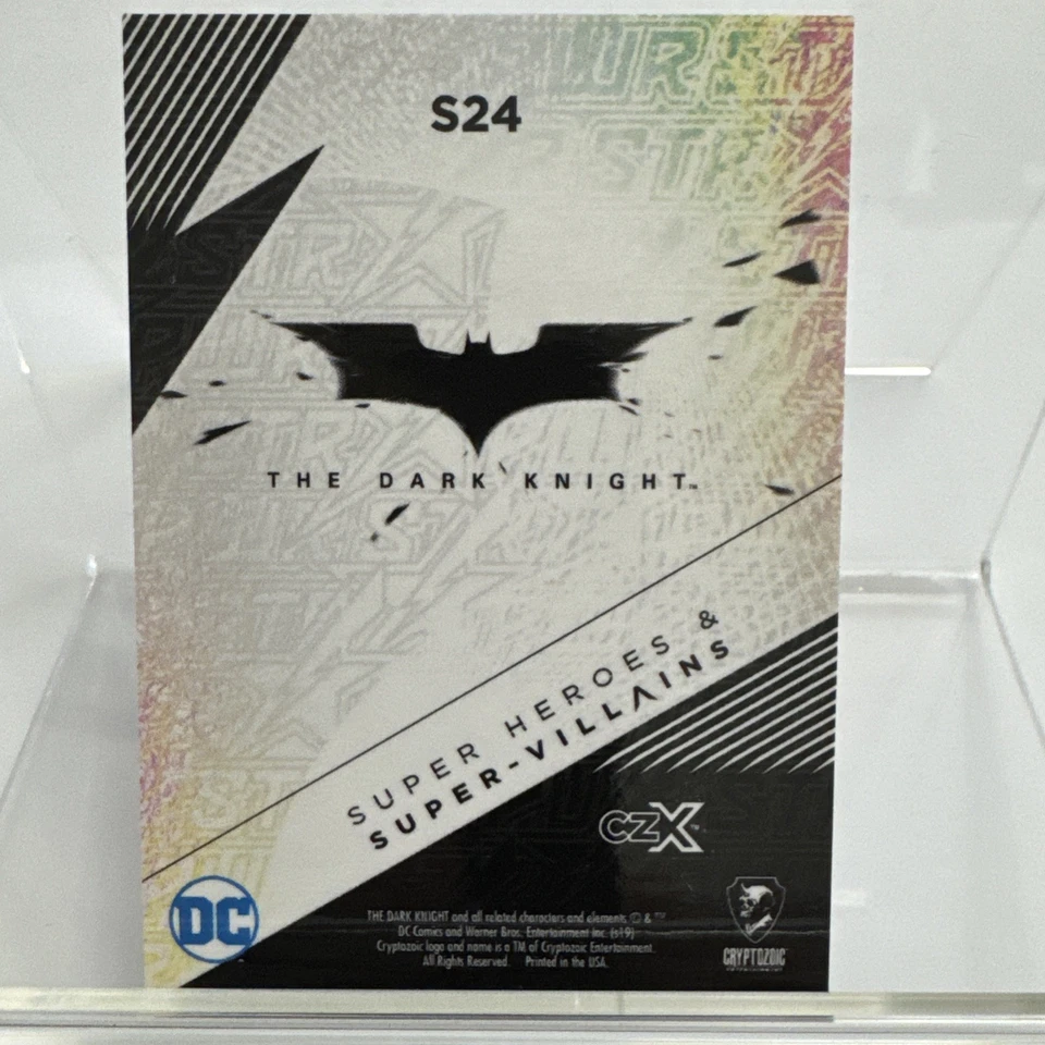 CZX STR PWR Super Heroes & Villains Red S24 Christian Bale as Batman - Image 2 of 2