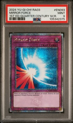 ドライビングフォース シークレット Mirror Force (Quarter Century Secret Rare) RA03-EN093 Quarter