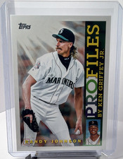 Topps Profiles Randy Johnson #TP-25 Seattle Mariners MLB 2002 Insert