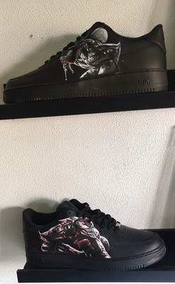 ''Venom vs. Carnage''  / Nike Sonderanfertigung  / ungetragen  / Air Force 1