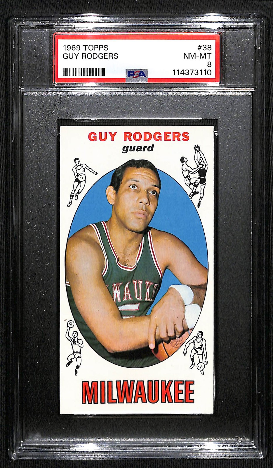 1969-70 Topps #38 Guy Rodgers PSA 8