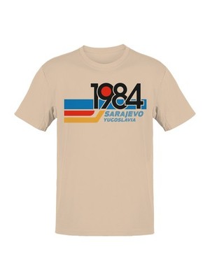 Sarajevo 1984 Retro Design Men's T-shirt | eBay