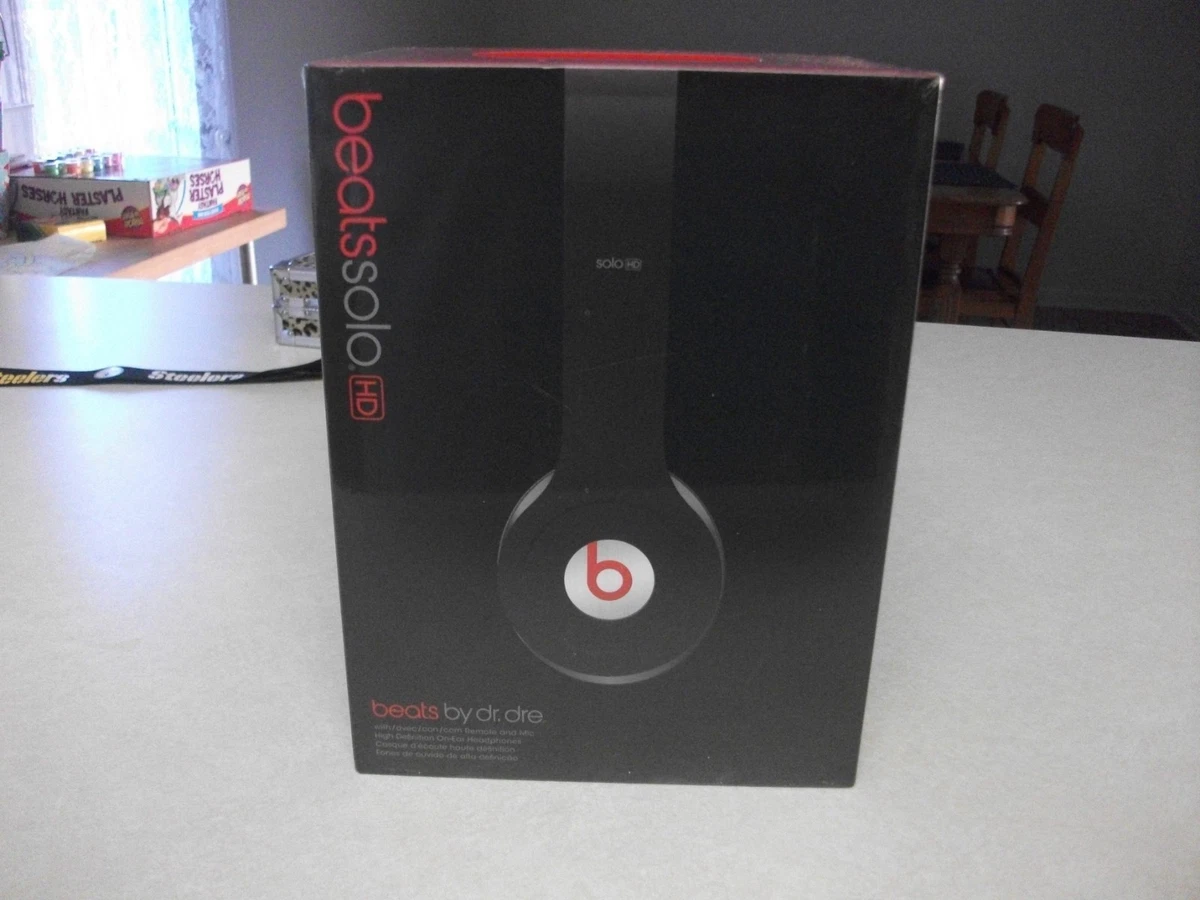 新品未開封 beats solo HD Beats by Dr. Dre Solo HD Black Headphones for sale | eBay