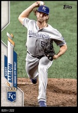 2020 Topps Update #222 Scott Barlow Royals 8 - NM/MT