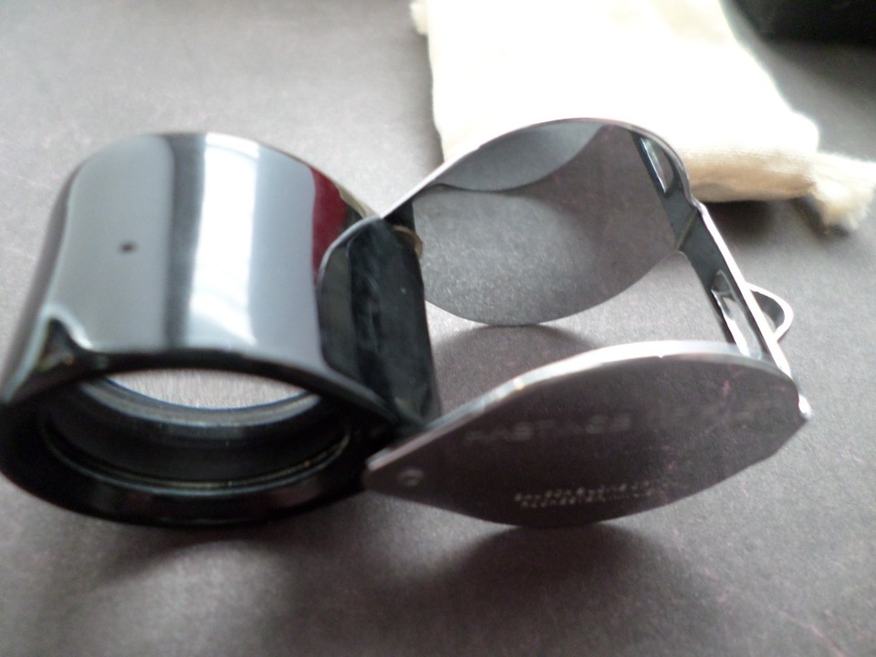 Loupe Bausch & Lomb Magni-Viewer Mains Libres, Autour Du Cou, Vintage USA