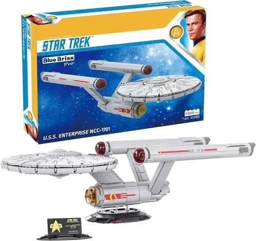 BlueBrixx Star Trek USS Enterprise NCC-1701 *2888 Pieces* | eBay