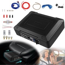 1000 Watt Untersitz Aktiv Subwoofer + Kabelset Auto Verstärker Lautsprecher 12"