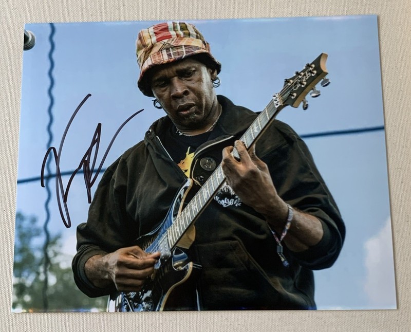 Living Colour Rock Guitar Legend Vernon Reid Signed Autographed 8x10 Photo SALE