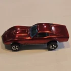 Hot Wheels Redline Custom Corvette 1967 Red Diecast Car 1:64 Vehicle Type Car